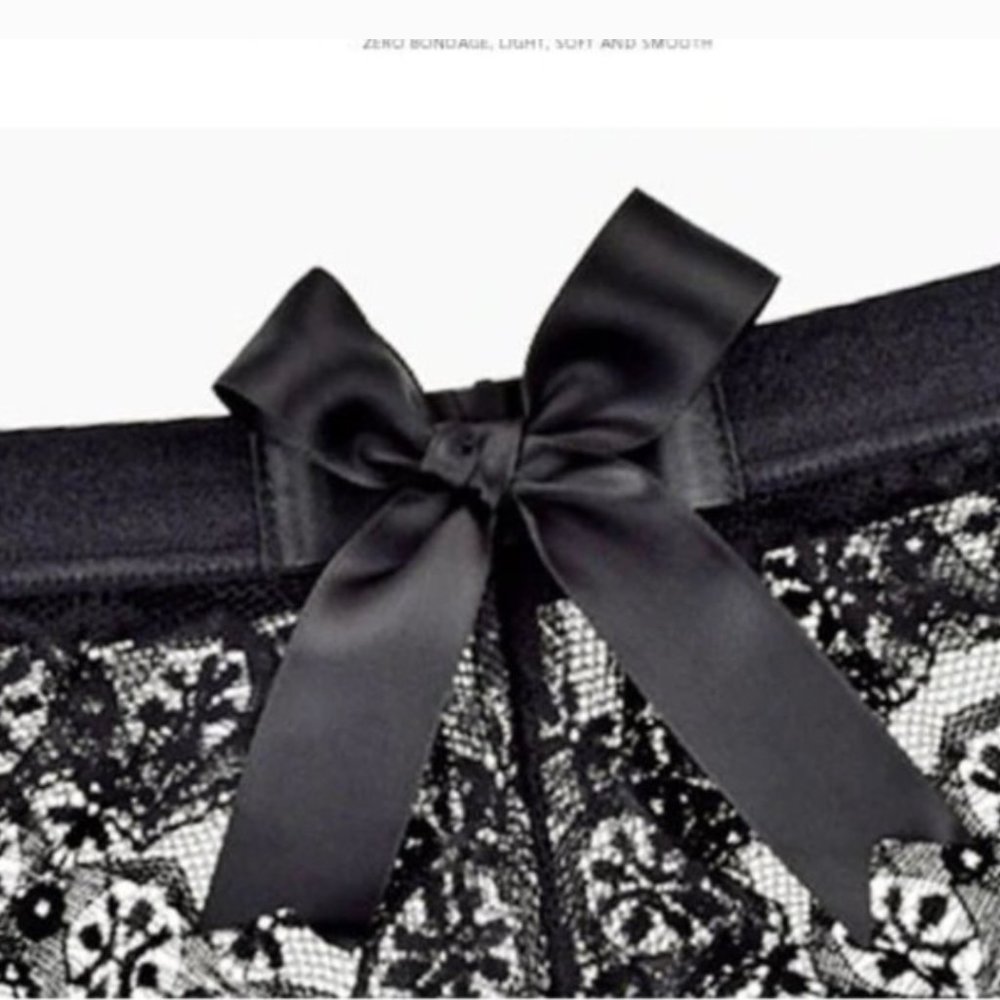 New Sexy Bow Back Thong Panties - Picture 11 of 14